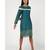 blue silk Alizah tunic
