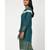 blue silk Alizah tunic