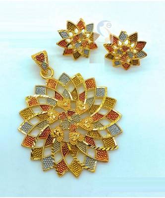 rangoli pendent without chain 1