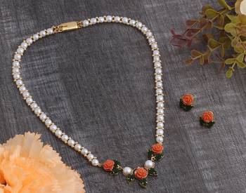 Real Natural Hyderabadi pearls Set 1