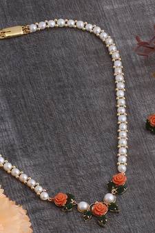 Real Natural Hyderabadi pearls Set