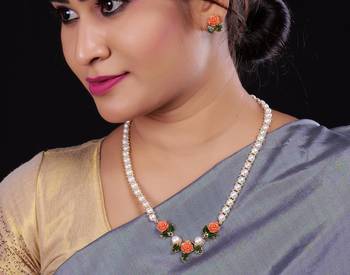 Real Natural Hyderabadi pearls Set 2