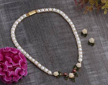Real Natural Hyderabadi pearls Set 1