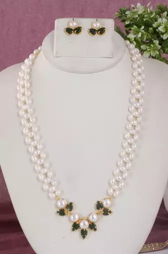 Real Natural Hyderabadi pearls Set