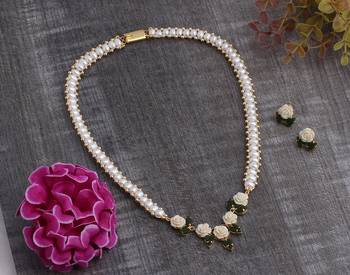 Real Natural Hyderabadi pearls Set 1