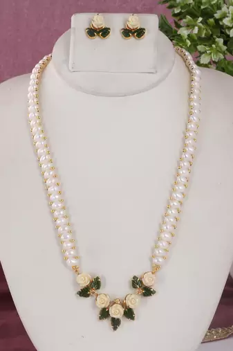 Real Natural Hyderabadi pearls Set