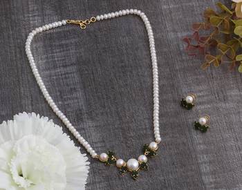 Real Natural Hyderabadi pearls Set 1