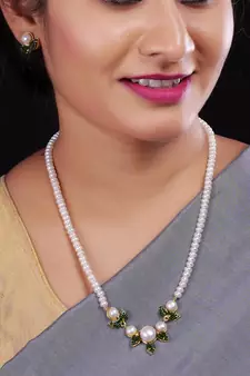 Real Natural Hyderabadi pearls Set