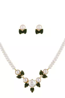 Real Natural Hyderabadi pearls Set