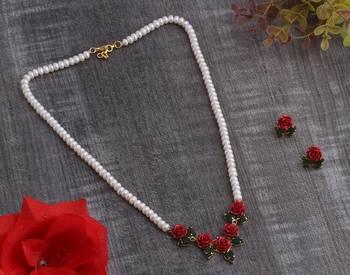 Real Natural Hyderabadi pearls Set 1