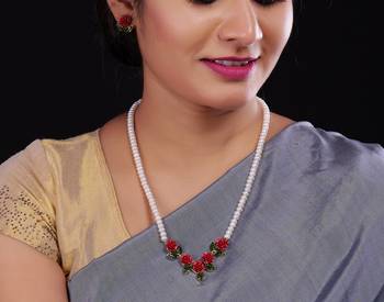 Real Natural Hyderabadi pearls Set 2