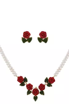 Real Natural Hyderabadi pearls Set