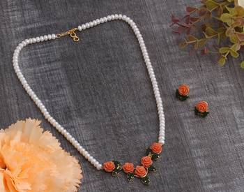 Real Natural Hyderabadi pearls Set 1