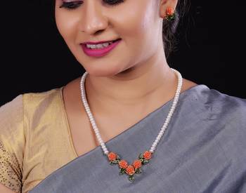 Real Natural Hyderabadi pearls Set 2