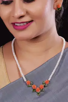 Real Natural Hyderabadi pearls Set