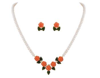 Real Natural Hyderabadi pearls Set 4