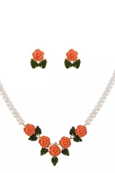 Real Natural Hyderabadi pearls Set