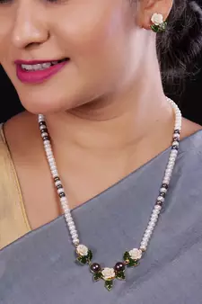 Real Natural Hyderabadi pearls Set