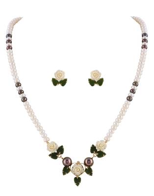 Real Natural Hyderabadi pearls Set 4