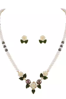 Real Natural Hyderabadi pearls Set