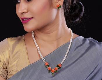 Real Natural Hyderabadi pearls Set With Certificate 2