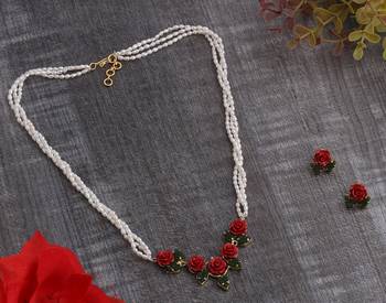 Real Natural Hyderabadi pearls Set With Certificate 1