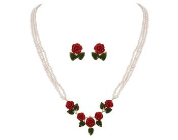 Real Natural Hyderabadi pearls Set With Certificate 4