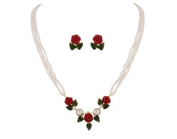 Real Natural Hyderabadi pearls Set With Certificate 4