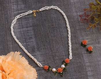 Real Natural Hyderabadi pearls Set With Certificate 1