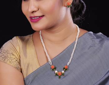 Real Natural Hyderabadi pearls Set With Certificate 2