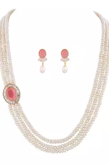 Real Natural Hyderabadi pearls Set
