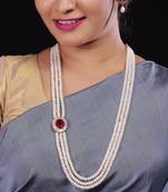 Real Natural Hyderabadi pearls Set