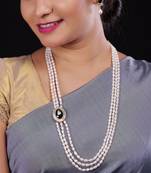 Real Natural Hyderabadi pearls Set With Certificate
