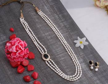 Real Natural Hyderabadi pearls Set With Certificate 2