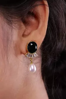 Real Natural Hyderabadi pearls Set With Certificate