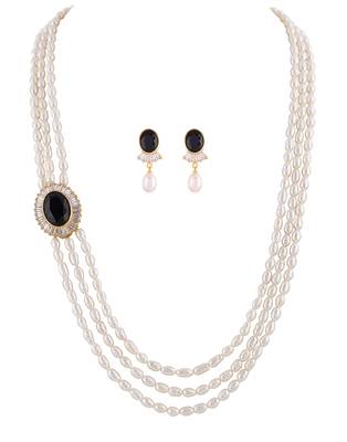 Real Natural Hyderabadi pearls Set With Certificate 4
