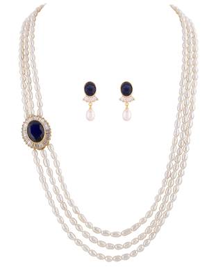 Real Natural Hyderabadi pearls Set With Certificate 4