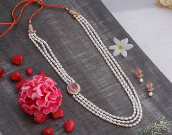Real Natural Hyderabadi pearls Set With Certificate 2