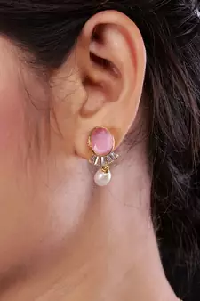 Real Natural Hyderabadi pearls Set With Certificate