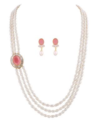 Real Natural Hyderabadi pearls Set With Certificate 4