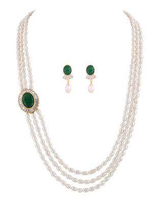 Real Natural Hyderabadi pearls Set With Certificate 4