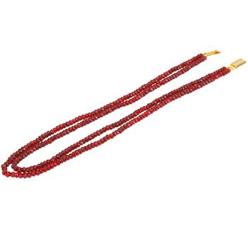 Maroon onyx necklaces 2