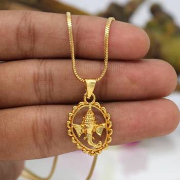 Gold necklaces 1
