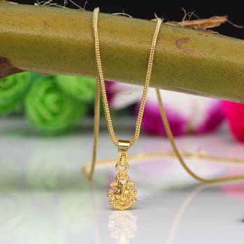 Gold necklaces 2
