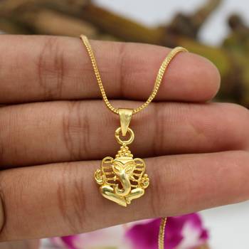 Gold necklaces 1