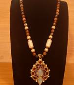 Brown necklaces