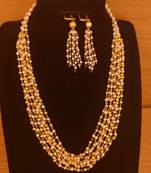 White necklace-sets