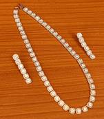 White necklace-sets