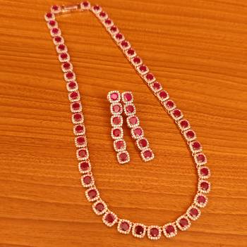 Red necklace-sets 1
