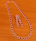Red necklace-sets